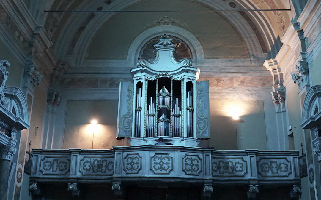 Gilberto Rossetti suona l’organo settecentesco di Giovanni Micheli